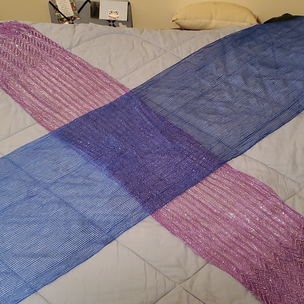 Glittery Scarves